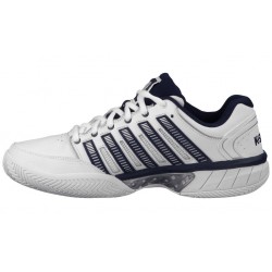 K-Swiss Hypercourt Express Leather White/Navy/Silver Men