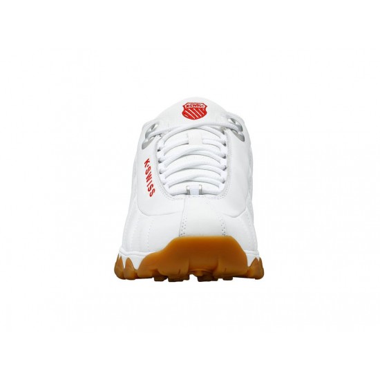 K-Swiss St329 Cmf White/Red/Gum Men