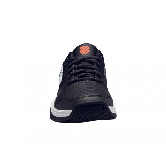 K-Swiss Court Express Jet Black/White/Spicy Orange Men