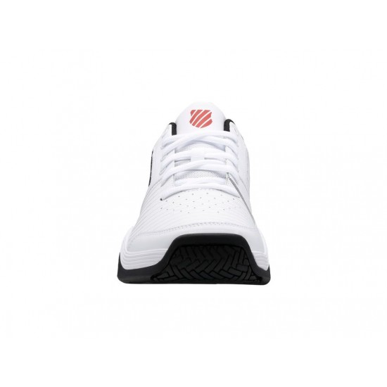 K-Swiss Court Express White/Black/Poppy Red Men