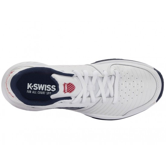 K-Swiss Court Express White/Blue Opal/Lollipop Men