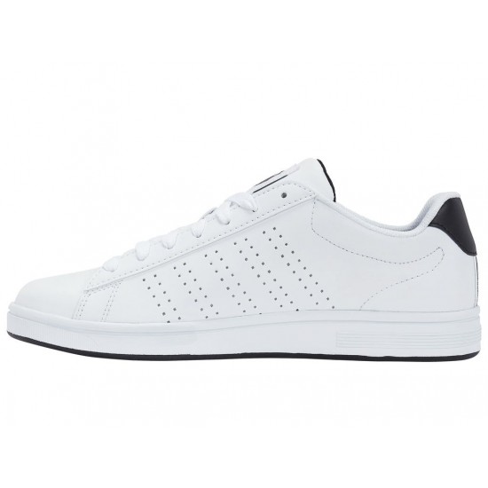 K-Swiss Court Casper White/Black/Windsor Wine Men