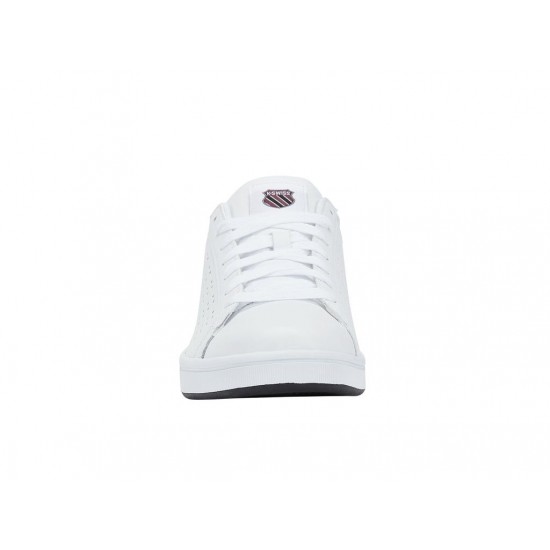 K-Swiss Court Casper White/Black/Windsor Wine Men