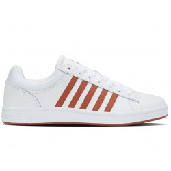 K-Swiss Court Winston White/Amber Brown Men