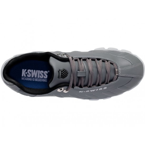 K-Swiss St329 Steel Gray/Highrise/Black/Gel Men