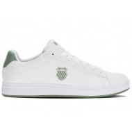 K-Swiss Court Shield White/Loden Frost/Neutral Gray Men