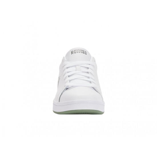 K-Swiss Court Shield White/Loden Frost/Neutral Gray Men