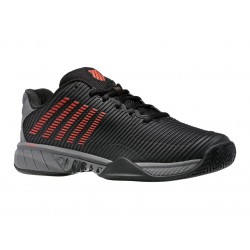 K-Swiss Hypercourt Express 2 Jet Black/Steel Gray/Spicy Orange Men