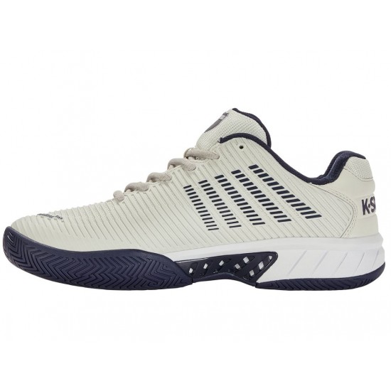 K-Swiss Hypercourt Express 2 Vaporous Gray/White/Peacoat Men