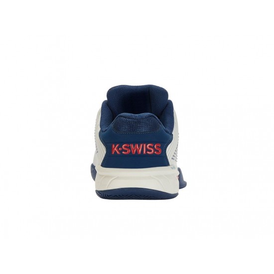 K-Swiss Hypercourt Express 2 Blanc De Blanc/Blue Opal/Lollipop Men