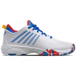 K-Swiss Hypercourt Supreme White/Classic Blue/Berry Red Men