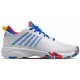 K-Swiss Hypercourt Supreme White/Classic Blue/Berry Red Men