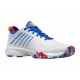 K-Swiss Hypercourt Supreme White/Classic Blue/Berry Red Men