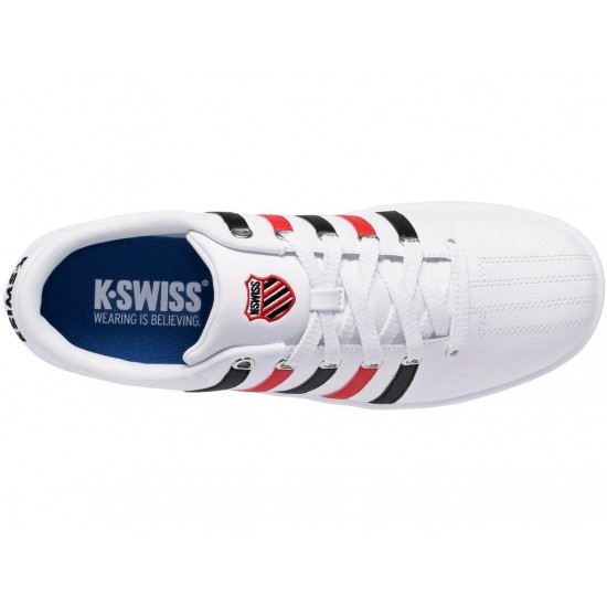 K-Swiss Court Pro Ii White/Black/Red Men