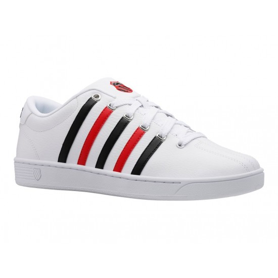 K-Swiss Court Pro Ii White/Black/Red Men