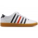 K-Swiss Court Pro Ii White/Asphalt/Black/Gum Men