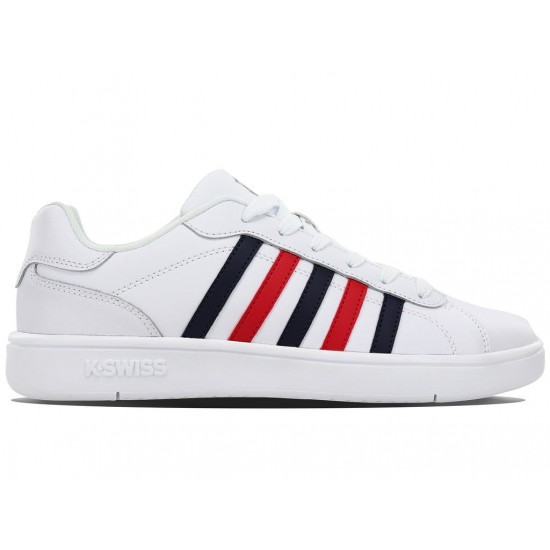 K-Swiss Montara White/Navy /Red Men