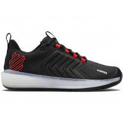 K-Swiss Ultrashot 3 Black/White/Poppy Red Men