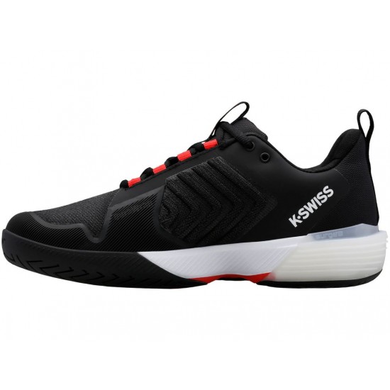 K-Swiss Ultrashot 3 Black/White/Poppy Red Men