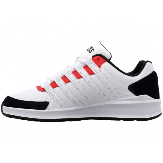 K-Swiss Vista Trainer White/Black/Red Men