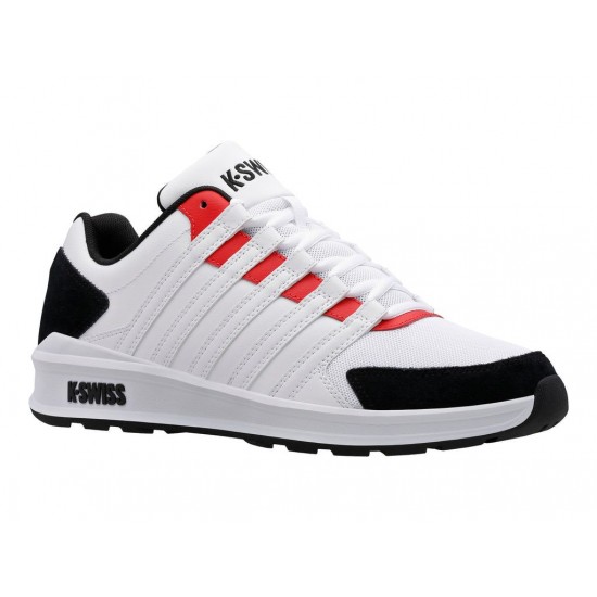 K-Swiss Vista Trainer White/Black/Red Men