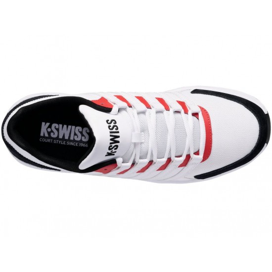 K-Swiss Vista Trainer White/Black/Red Men