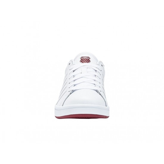 K-Swiss Court Tiebreak White/Rhubarb Men