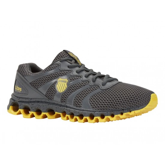 K-Swiss Tubes 200 Charcoal/Neon Yellow/Speckle Men