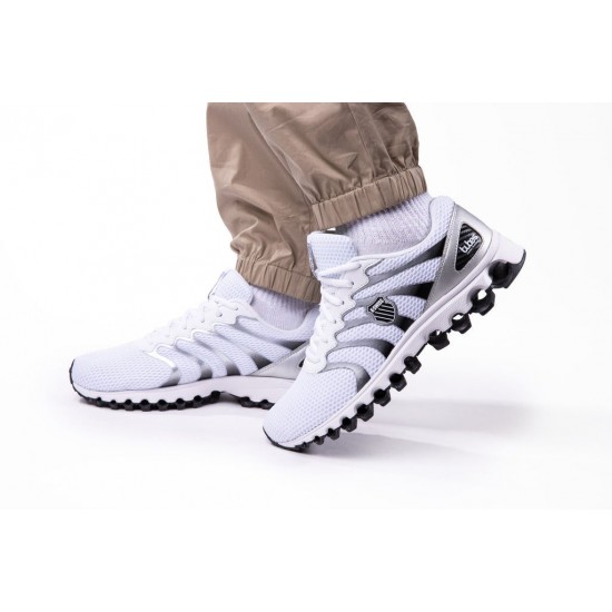 K-Swiss Tubes 200 White/Black/Silver Men