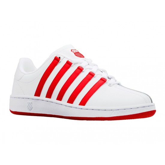 K-Swiss Classic Vn White/Mars Red/Mars Red Men