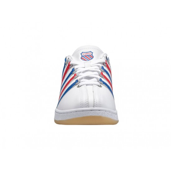 K-Swiss Classic Vn White/Mars Red/Classic Blue Men