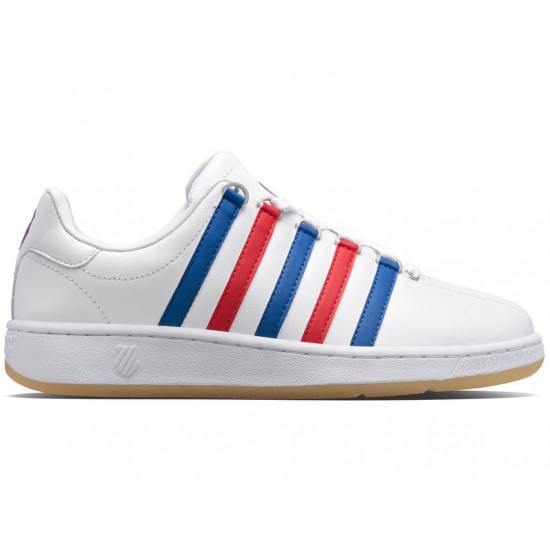 K-Swiss Classic Vn White/Mars Red/Classic Blue Men