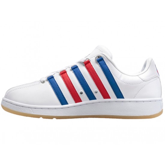 K-Swiss Classic Vn White/Mars Red/Classic Blue Men