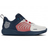 K-Swiss Ultrashot Team Blanc De Blanc/Blue Opal/Lollipop Men