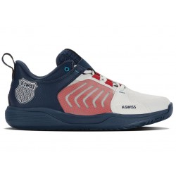 K-Swiss Ultrashot Team Blanc De Blanc/Blue Opal/Lollipop Men