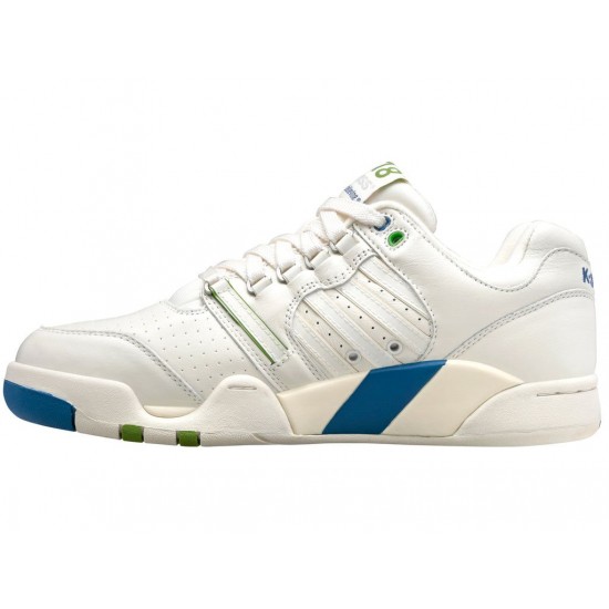 K-Swiss Si-18 Premier Snow White/Vallarta Blue/Foliage Men