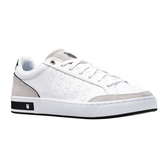 K-Swiss Court Block White/Vapor Blue/Black Men