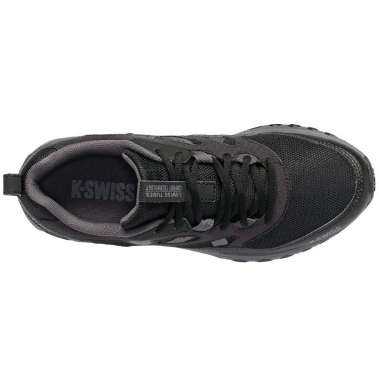 K-Swiss Tubes Trail 200 Black/Jet Black/Steel Gray Men