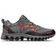 K-Swiss Tubes Trail 200 Steel Gray/Jet Black/Red Orange Men