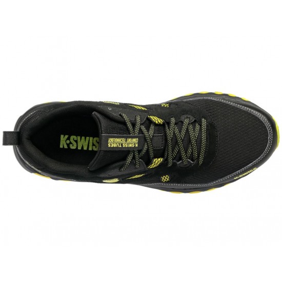 K-Swiss Tubes Trail 200 Black/Optic Yellow Men