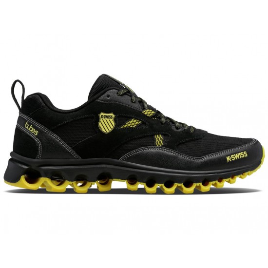 K-Swiss Tubes Trail 200 Black/Optic Yellow Men