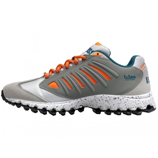 K-Swiss Tubes Pharo S Vapor Blue/Neutral Gray/Orange Popsicle Men