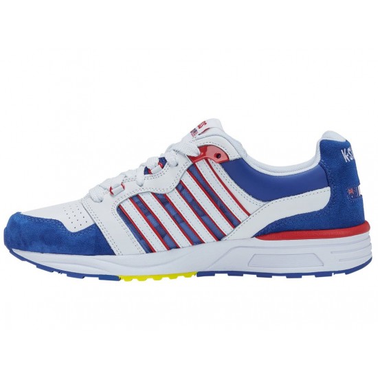 K-Swiss Si-18 Rannell White/Blue/Red/Sulphur Men