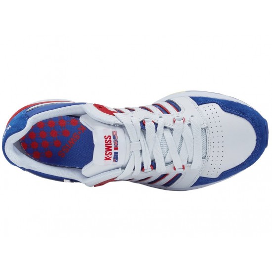 K-Swiss Si-18 Rannell White/Blue/Red/Sulphur Men