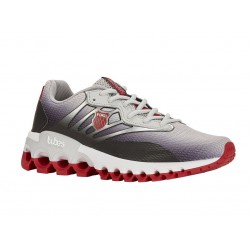 K-Swiss Tubes Sport Gray/Black/Red Men