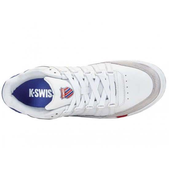 K-Swiss Set Pro White/Red/Classic Blue Men