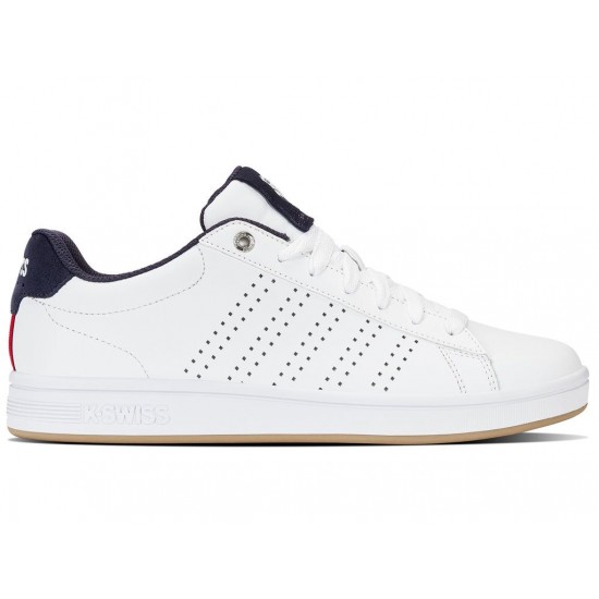 K-Swiss Court Casper Iii White/Navy/Gum Men