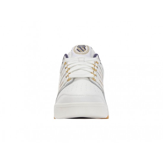 K-Swiss Gstaad Gold Brilliant White/Navy/Honey Gold Men