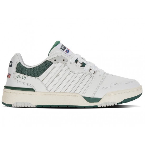 K-Swiss Si-18 Rival Brilliant White/Posy Green Men