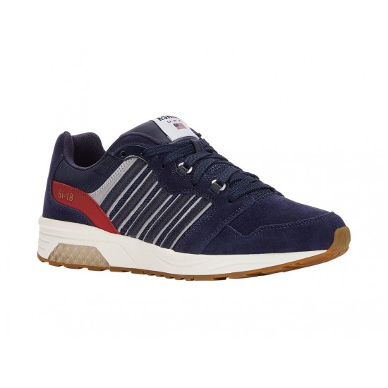 K-Swiss Si-18 Rannell Suede Usa Vintage Peacot/Samba/Snow White Men